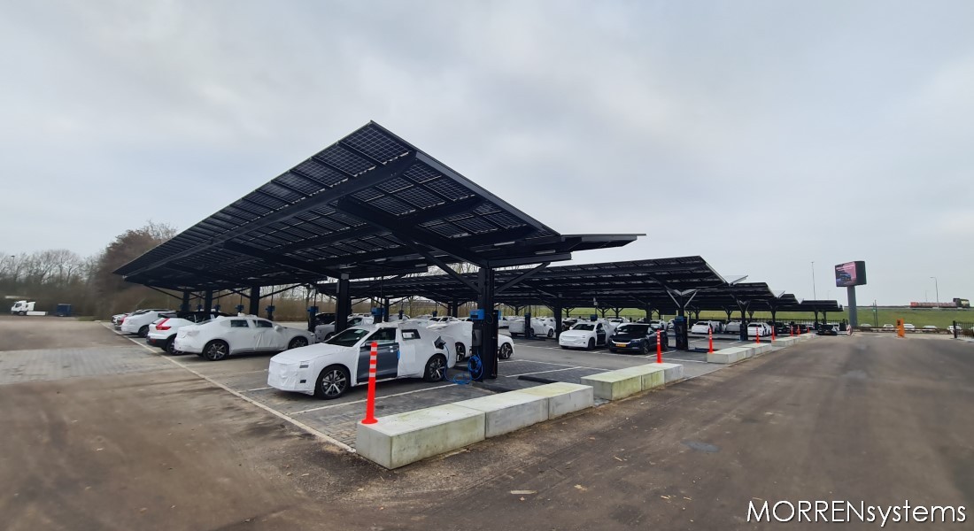 MORRENsystemns - solar parking Volvo Beesd